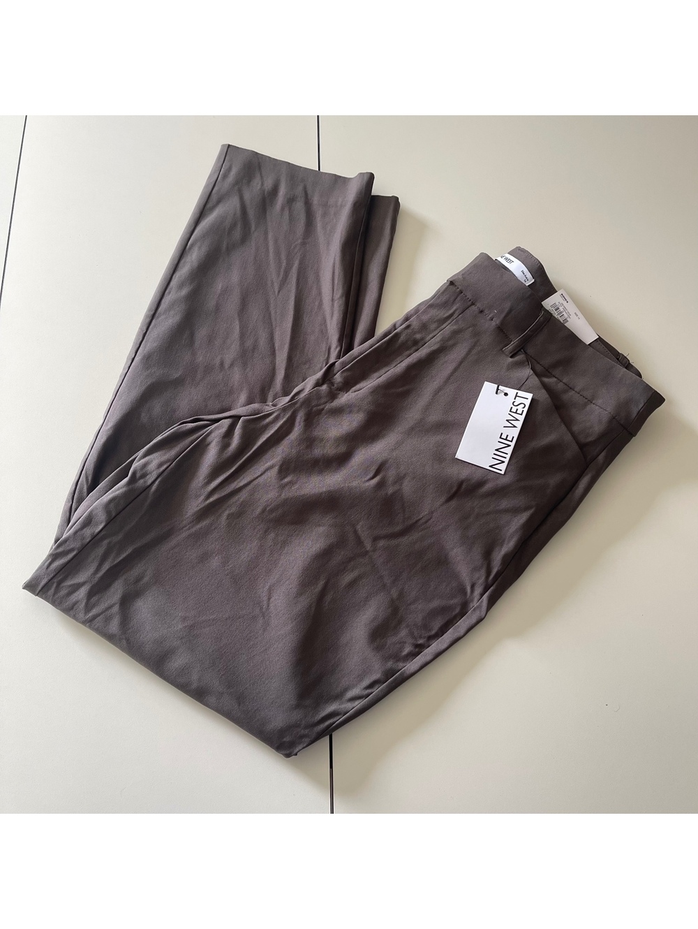Nine West Women's Size 14 Slim Ankle High Rise Tapered Dress Pants
